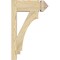 Ekena Millwork Imperial Arts & Crafts Rough Sawn Outlooker, Douglas Fir, 6"W x 14"D x 22"H OUT06X14X22IMP03RDF - alternate 2